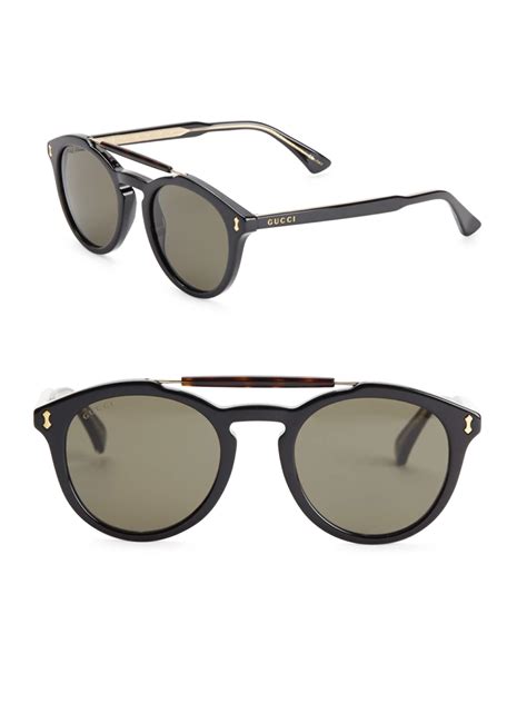 correct weight for gucci round sunglasses|Gucci 50mm round sunglasses.